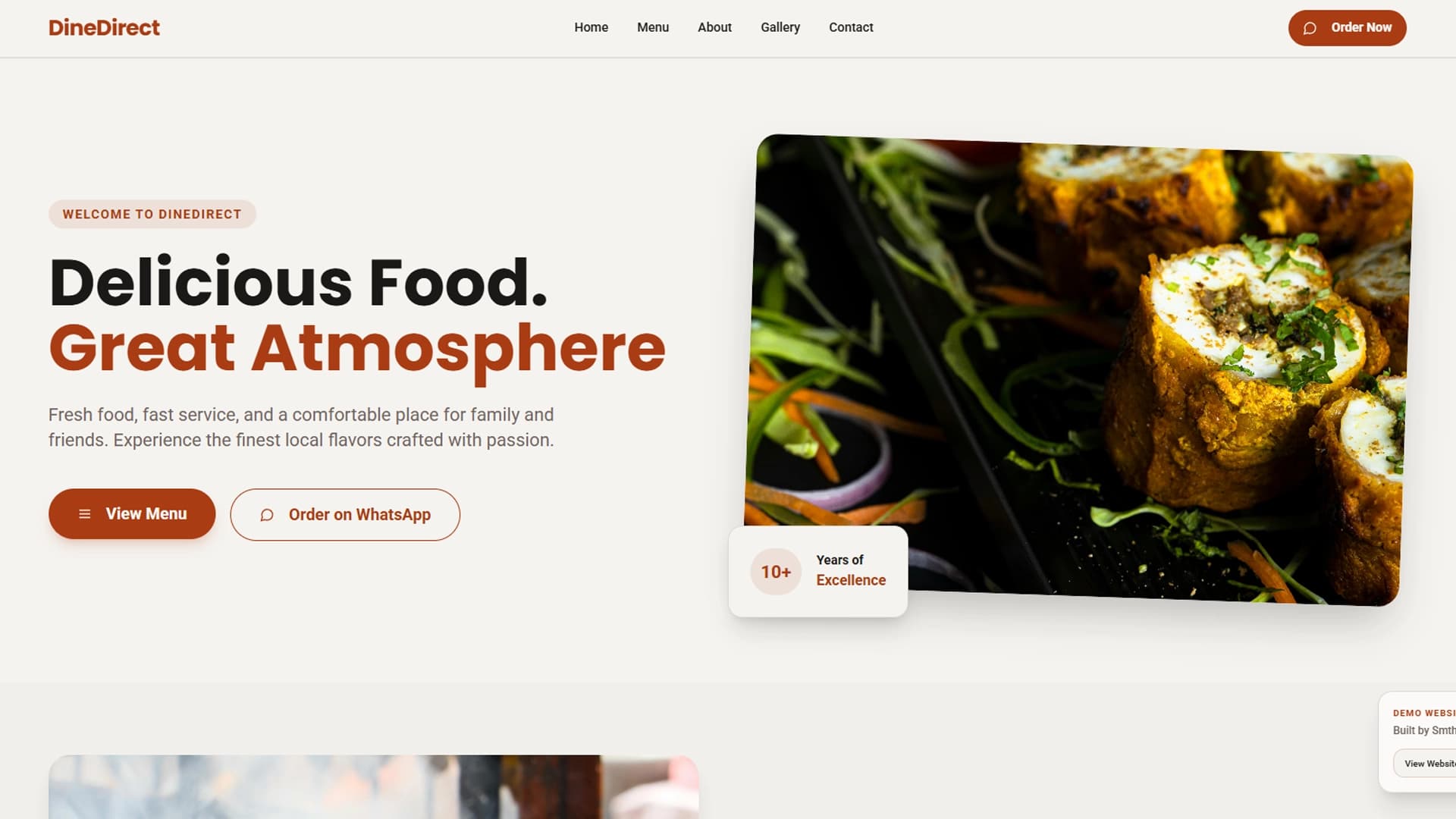 Restaurant Visibility System